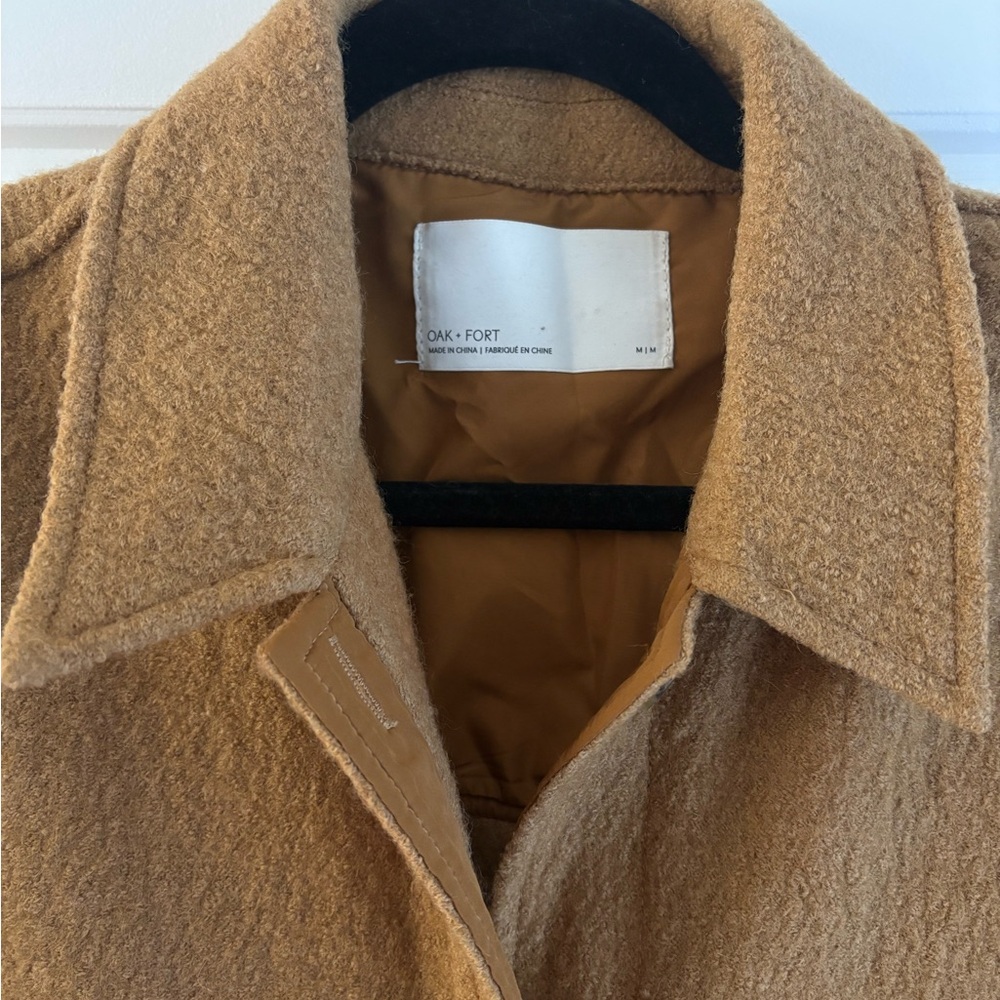 Oak and Fort long shacket